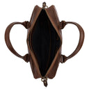 Buckle & Seam Everett - Aktentasche 16" 38 cm (brown/blu) - Ansicht 3