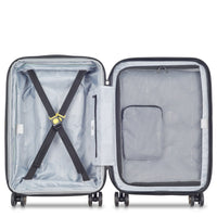 Delsey Paris Shadow 5.0 - 4-Rollen-Kabinentrolley mit Vortasche S 55 cm erw. USB (schwarz) - Ansicht 5