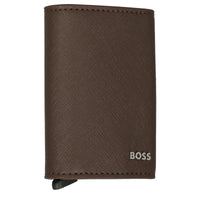 BOSS Men Northon Secrid - Credit Card Case 10 cm (dark brown)