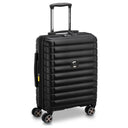 Delsey Paris Shadow 5.0 - 4-Rollen-Kabinentrolley Slim S 55 cm erw. (schwarz) - Ansicht 2