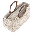 reisenthel shopping loopshopper M - Einkaufstasche mit Bügel 40 cm (smiley teddy chocolate) - Ansicht 5