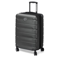 Delsey Paris Air Armour - 4 - Rollen - Trolley M 68 cm erw. (schwarz) - Markenkoffer