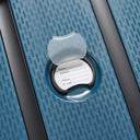 Delsey Paris Belmont Plus Slim Line - 4 - Rollen - Kabinentrolley 55 cm (zink blau) - Markenkoffer