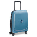 Delsey Paris Belmont Plus Slim Line - 4 - Rollen - Kabinentrolley 55 cm (zink blau) - Markenkoffer