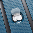 Delsey Paris Belmont Plus Slim Line - 4 - Rollen - Kabinentrolley recycelt 55 cm (zink blau) - Markenkoffer