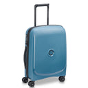 Delsey Paris Belmont Plus Slim Line - 4 - Rollen - Kabinentrolley recycelt 55 cm (zink blau) - Markenkoffer