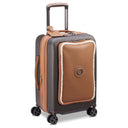 Delsey Paris Chatelet Air 2.0 - 4-Rollen-Kabinentrolley 55 cm erw. 14" USB (braun) - Ansicht 4