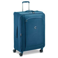 Delsey Paris Montmartre Air 2.0 - 4 - Rollen - Trolley 77 cm erw. (recycelt) (blau) - Markenkoffer