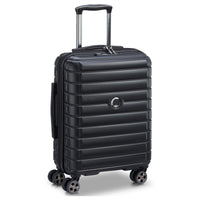 Delsey Paris Shadow 5.0 - 4-Rollen-Kabinentrolley Slim Line USB 55 cm (schwarz) - Ansicht 2