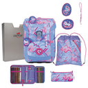DerDieDas ErgoFlex Easy Exklusiv Superflash - Schulranzen Set 5 tlg. 950g (Magic Unicorn)