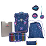DerDieDas ErgoFlex Easy - Schulranzen Set 5tlg. 950 g (Deep Ocean) - Markenkoffer