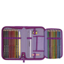 DerDieDas ErgoFlex Easy - Schulranzen Set 5tlg. 950 g (Purple Unicorn) - Markenkoffer