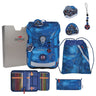 DerDieDas ErgoFlex Easy - Schulranzen Set 5tlg. 950 g (Turbo Speed) - Markenkoffer