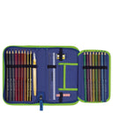 DerDieDas ErgoFlex Light Exklusiv LED - Schulranzen Set 5tlg. 800g (Moon Mission) - Markenkoffer