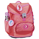 DerDieDas ErgoFlex Light Exklusiv Superflash - Schulranzen Set 5tlg. 800g (Coral Reef) - Markenkoffer