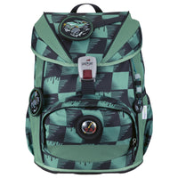 DerDieDas ErgoFlex Light Exklusiv Superflash - Schulranzen Set 5tlg. 800g (Super Truck) - Markenkoffer