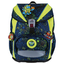 DerDieDas ErgoFlex Light - Schulranzen Set 5tlg. 800g (Neon Crazy) - Markenkoffer