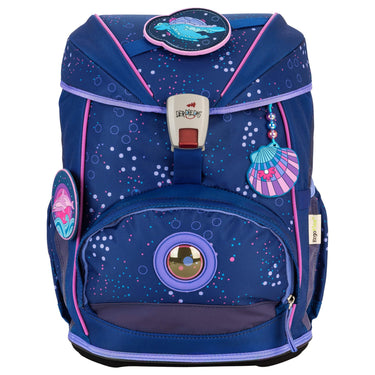 DerDieDas ErgoFlex - Schulranzen Set 5tlg. 800g (Deep Ocean) - Markenkoffer