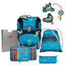 DerDieDas ErgoFlex Tiny Exklusiv LED - Schulranzen Set 5tlg. 900g (Rainbow Star)