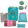 DerDieDas ErgoFlex Tiny Exklusiv Superflash - Schulranzen Set 5 tlg. 900g (Paradise)
