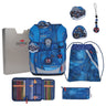 DerDieDas ErgoFlex Tiny - Schulranzen Set 5tlg. 900g (Turbo Speed) - Markenkoffer