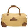 Dermata - Reisetasche Canvas/Leder Kombination 50 cm (brown) - Markenkoffer