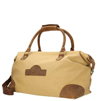 Dermata - Reisetasche Canvas/Leder Kombination 50 cm (brown) - Ansicht 2