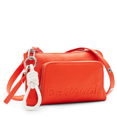 Desigual Half Logo 24 Lisa - Umhängetasche 20 cm (orange) - Markenkoffer