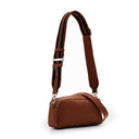 Desigual Half Logo - Umhängetasche 22 cm (cuero west) - Markenkoffer