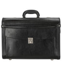 D&N Business - Pilotenkoffer 46 cm Leder (schwarz)