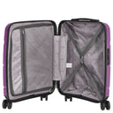 D&N Travel Line 4300 - 4 - Rollen - Kabinentrolley S 55 cm (purple) - Markenkoffer
