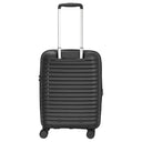 D&N Travel Line 4500+ - 4 - Rollen - Kabinentrolley S 55 cm erw. (schwarz) - Markenkoffer