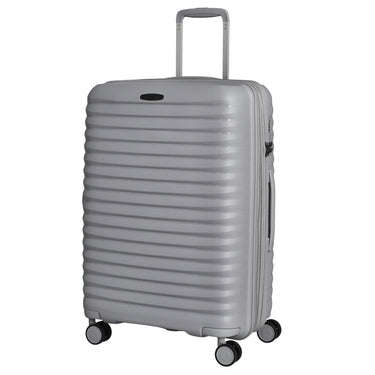 D&N Travel Line 4500+ - 4 - Rollen - Trolley M 65 cm erw. (grau) - Markenkoffer