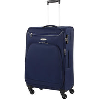 D&N Travel Line 6404 - 4 - Rollen - Trolley M 68 cm (blau) - Markenkoffer