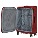 D&N Travel Line 6404 - 4 - Rollen - Trolley M 68 cm (bordeaux) - Markenkoffer