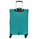 D&N Travel Line 9104 - 4 - Rollen - Trolley M 67 cm erw. (grün) - Markenkoffer