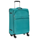 D&N Travel Line 9104 - 4 - Rollen - Trolley M 67 cm erw. (grün) - Markenkoffer