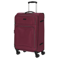 D&N Travel Line 9204 - 4-Rollen-Trolley M 66 cm erw. (purple) - Ansicht 2