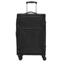 D&N Travel Line 9204 - 4 - Rollen - Trolley M 66 cm erw. (schwarz) - Markenkoffer