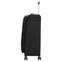 D&N Travel Line 9504 - 4 - Rollen - Trolley M 67 cm erw. (black) - Markenkoffer