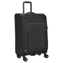 D&N Travel Line 9704 - 4 - Rollen - Trolley M 68 cm erw. (black) - Markenkoffer