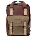 Doughnut Macaroon Jungle 16 - Rucksack 38 cm (maroon x khaki)