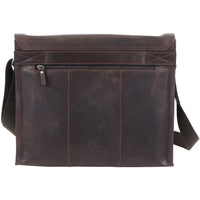 Leonhard Heyden Dakota - Sac bandoulière L Cuir 38 cm (marron)