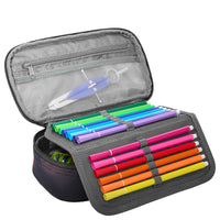 Coocazoo - Trousse 24 cm (Geometric Sky)