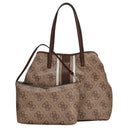 Guess Victtoria Large 2 in 1 Tote - Shopper 40 cm (latte logo/brown) - Ansicht 6