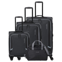 Travelite Corsiica - 4-Rollen-Trolley Set 4tlg. erw. (black) - Ansicht 2