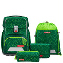 Step by Step Basis - Schulranzen Set 4tlg. (Green Grafics)