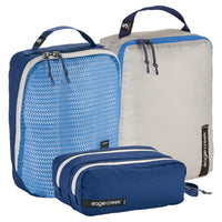 Eagle Creek selection Pack-It Overnight Set - Packsack Set 3tlg. (az blue/grey)