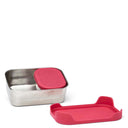 Ergobag Zubehör - Brotzeitbox Edelstahl 2tlg. 16 cm (Prinzessin) - Markenkoffer