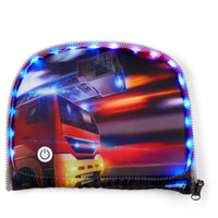 Ergobag Zubehör Pack / Cubo / Cubo light Zippies "LED" - Zip Fronttasche (Feuerwehr) - Ansicht 2